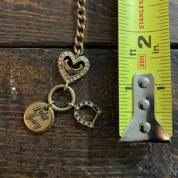 Juicy Couture Lady Juicy Lucky Horseshoe Choker Necklace - Picture 15 of 16